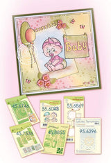 Lecreadesign Combi Clear Stamp Baby Boy & Girl