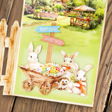 Spring Animals Die Cut Embellishments, 3 sheets