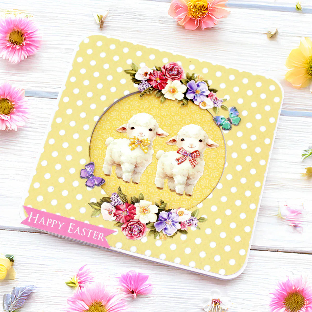 Spring Animals Die Cut Embellishments, 3 sheets
