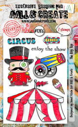 AALL and Create - A6 Stamp Set - The Big Top