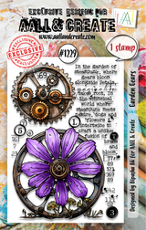 AALL and Create - A7 Stamp Set - Garden Gears