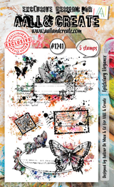 AALL and Create - A6 Stamp Set - Epistolary Elegance