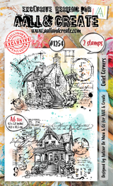 AALL and Create - A6 Stamp Set - Quiet Corners