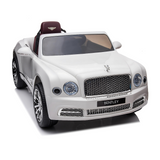 12V Bentley Mulsanne 1-Seater Ride-On Car W/ Rubber Wheels, Music Player & RC
