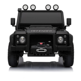 12V Land Rover Defender 1-Seater Ride-on Truck W/ Rubber Wheels, Music Player & RC