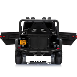 12V Land Rover Defender 1-Seater Ride-on Truck W/ Rubber Wheels, Music Player & RC