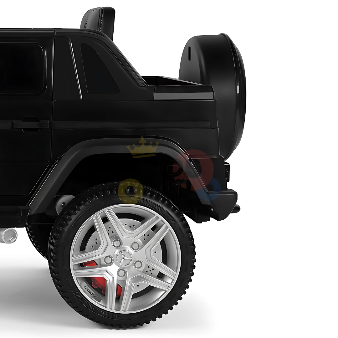 12V Mercedes Maybach G650 4x4 1-Seater Ride-On Truck W/ Rubber Wheels, Music Player & RC