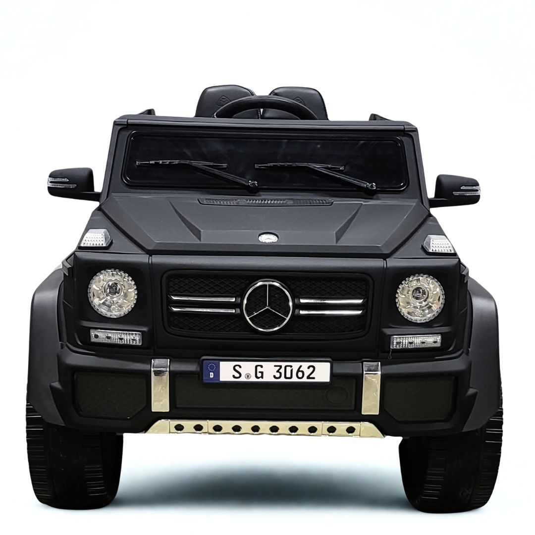 12V Mercedes Maybach G650 4x4 1-Seater Ride-On Truck W/ Rubber Wheels, Music Player & RC