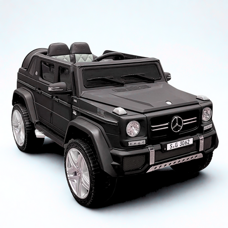 Camion à chevaucher pour enfants Mercedes Maybach G650 12 V : véhicule à chevaucher télécommandé 4x4 monoplace