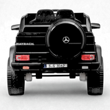 12V Mercedes Maybach G650 4x4 1-Seater Ride-On Truck W/ Rubber Wheels, Music Player & RC