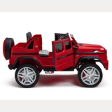12V Mercedes Maybach G650 4x4 1-Seater Ride-On Truck W/ Rubber Wheels, Music Player & RC