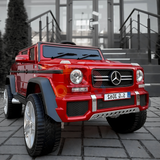 12V Mercedes Maybach G650 4x4 1-Seater Ride-On Truck W/ Rubber Wheels, Music Player & RC