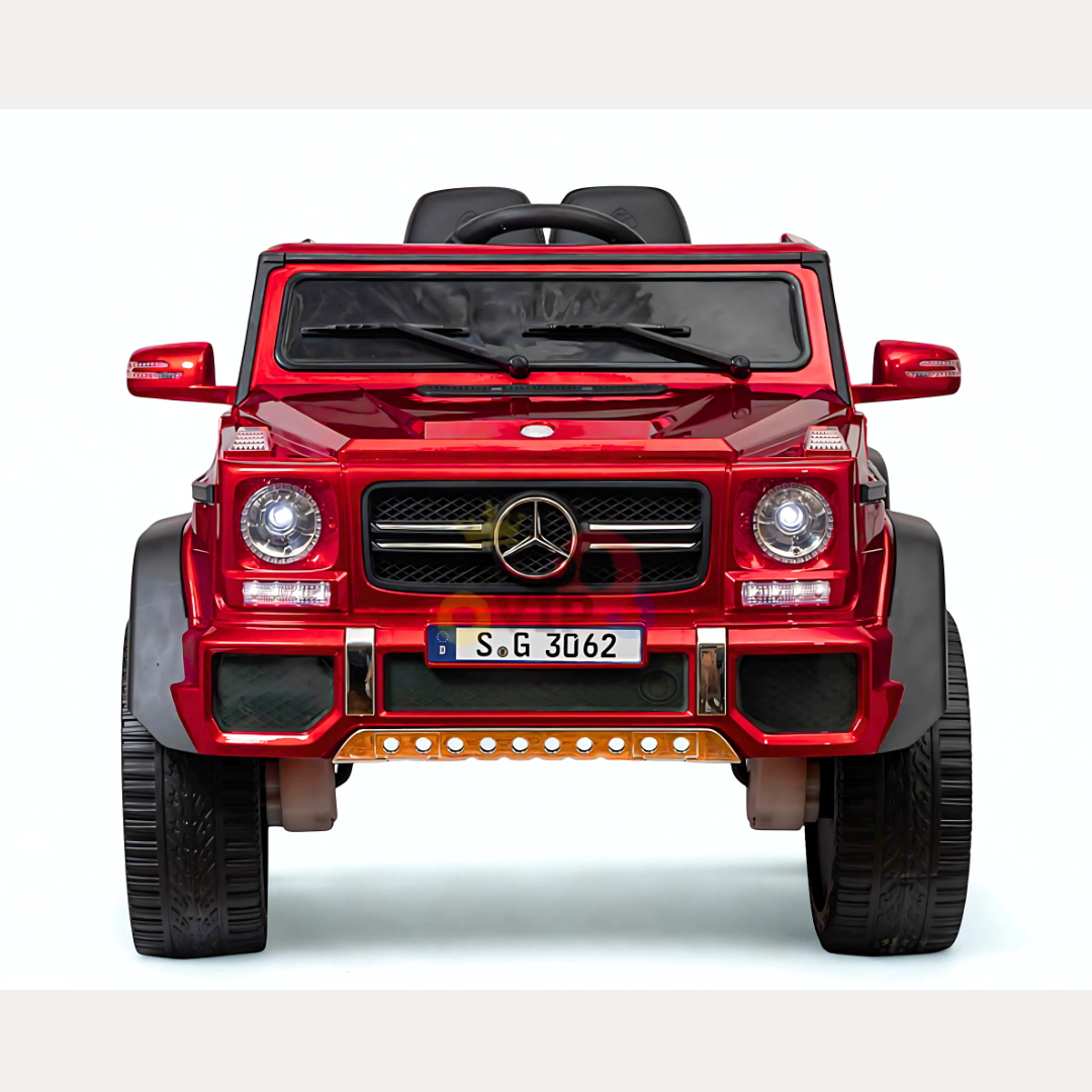 12V Mercedes Maybach G650 4x4 1-Seater Ride-On Truck W/ Rubber Wheels, Music Player & RC