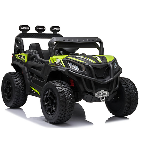 12V Junior Sport 4x4 1-Seater Ride-On UTV Buggy W/ Rubber Wheels, Music Player & RC