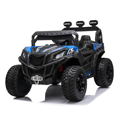 12V Junior Sport 4x4 1-Seater Ride-On UTV Buggy W/ Rubber Wheels, Music Player & RC