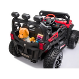 12V Junior Sport 4x4 1-Seater Ride-On UTV Buggy W/ Rubber Wheels, Music Player & RC