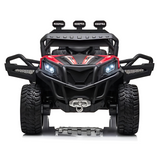 12V Junior Sport 4x4 1-Seater Ride-On UTV Buggy W/ Rubber Wheels, Music Player & RC