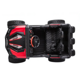 12V Junior Sport 4x4 1-Seater Ride-On UTV Buggy W/ Rubber Wheels, Music Player & RC