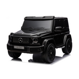 Camion porteur XXL pour enfants Mercedes Benz G63 Supersized noir mat 2x24V