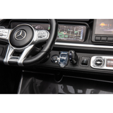 Camion porteur XXL pour enfants Mercedes Benz G63 Supersized noir mat 2x24V
