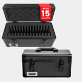 15 Slabs Metal Case Gray