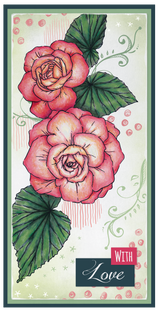 SL Clear Stamp Begonia Essentials 148x210x3mm 16 PC nr.155