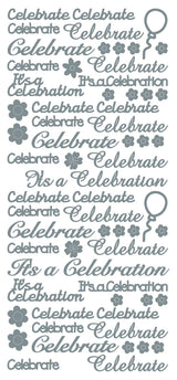 Peel Off Stickers - Celebrate