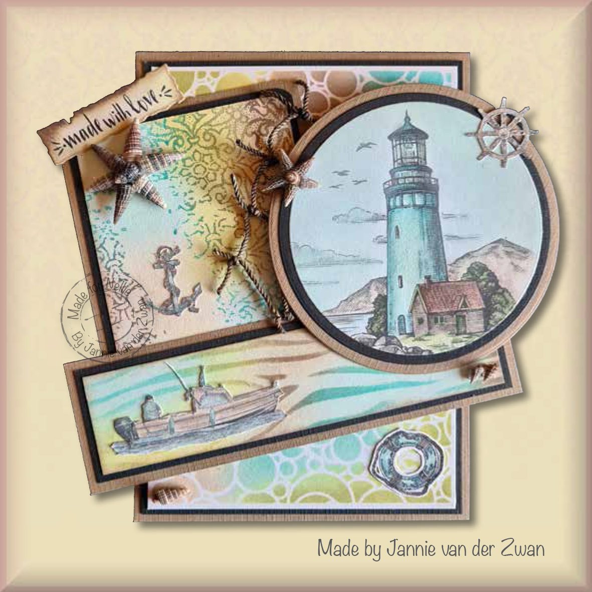 Nellie's Choice Clear Stamp Made With Love