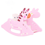 Chaise à bascule musicale en forme de cerf pour nourrissons et tout-petits : jeu amusant pour les tout-petits
