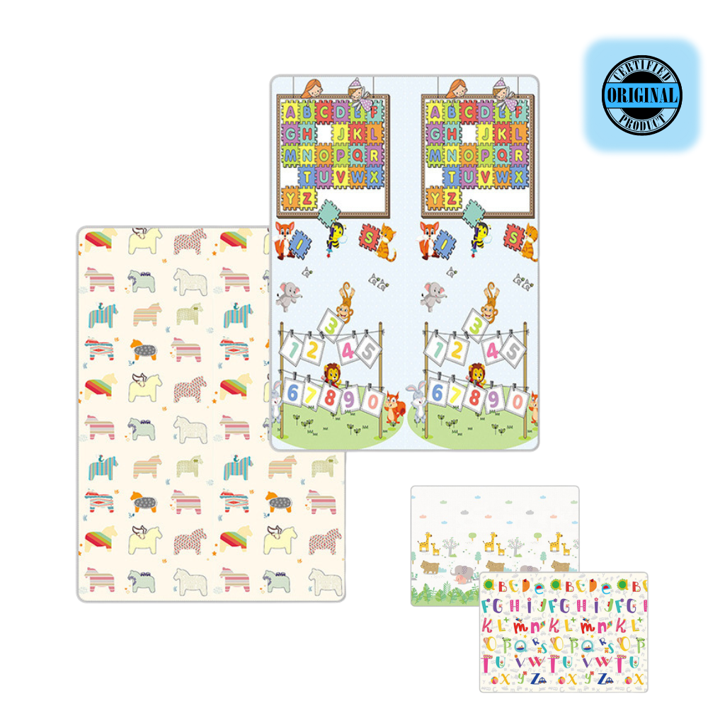 Kids XXL Indoor & Outdoor Waterproof Foam Play Mat -  200 x 180 x 1 (cm)
