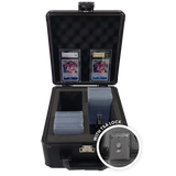 EVORETRO Aluminum Graded Card Storage Box, TSA Lock