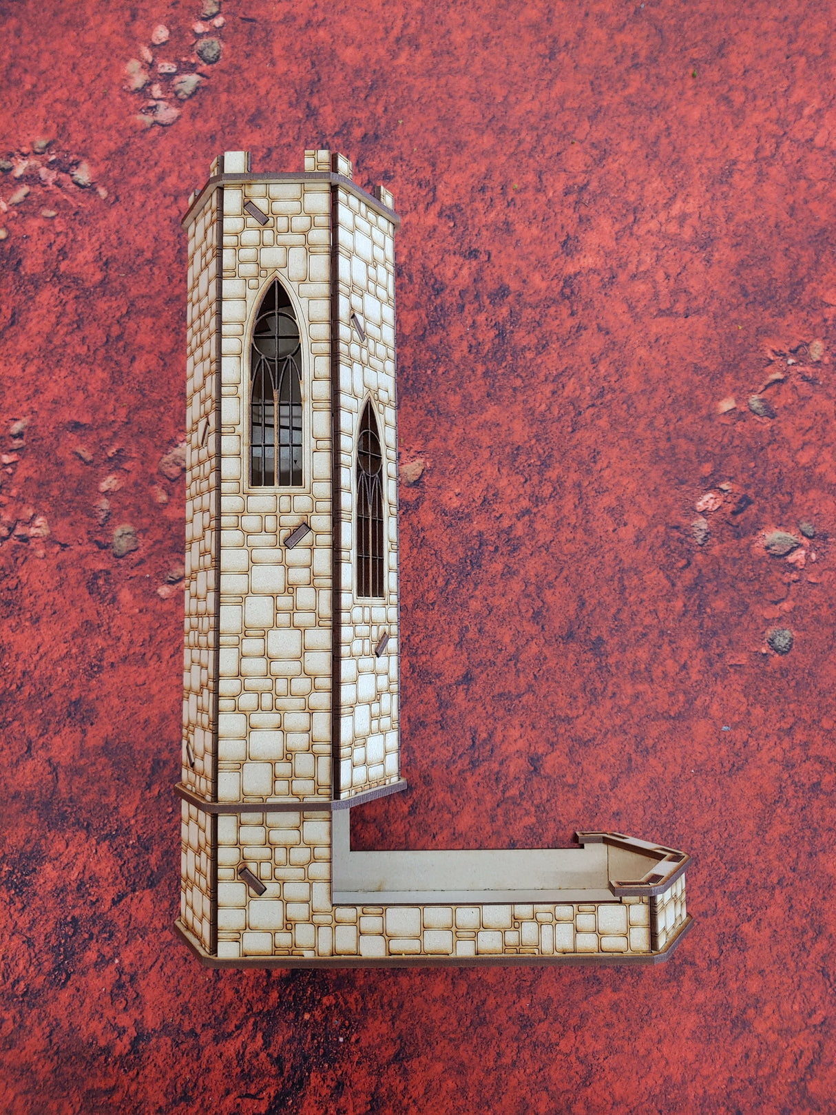 Dice Tower- MDF- The Hex Tower Deluxe