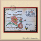 Clear Stamps Flowers Blooming Branch Magnolia