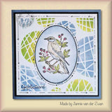 Nellie's Choice Stencil A6 For Magnetic Colour Set Circles