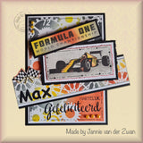 Nellie's Choice Clear Stamp Silhouette - Formula One Series-3