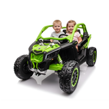 2x24V Can-Am Maverick Pro Edition 4x4 2-Seater Ride-On UTV W/ Air-Filled Rubber Tires, Double Battery Pack, Music Player & RC