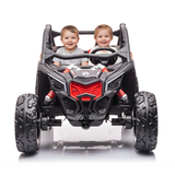2x24V Can-Am Maverick Pro Edition 4x4 2-Seater Ride-On UTV W/ Air-Filled Rubber Tires, Double Battery Pack, Music Player & RC