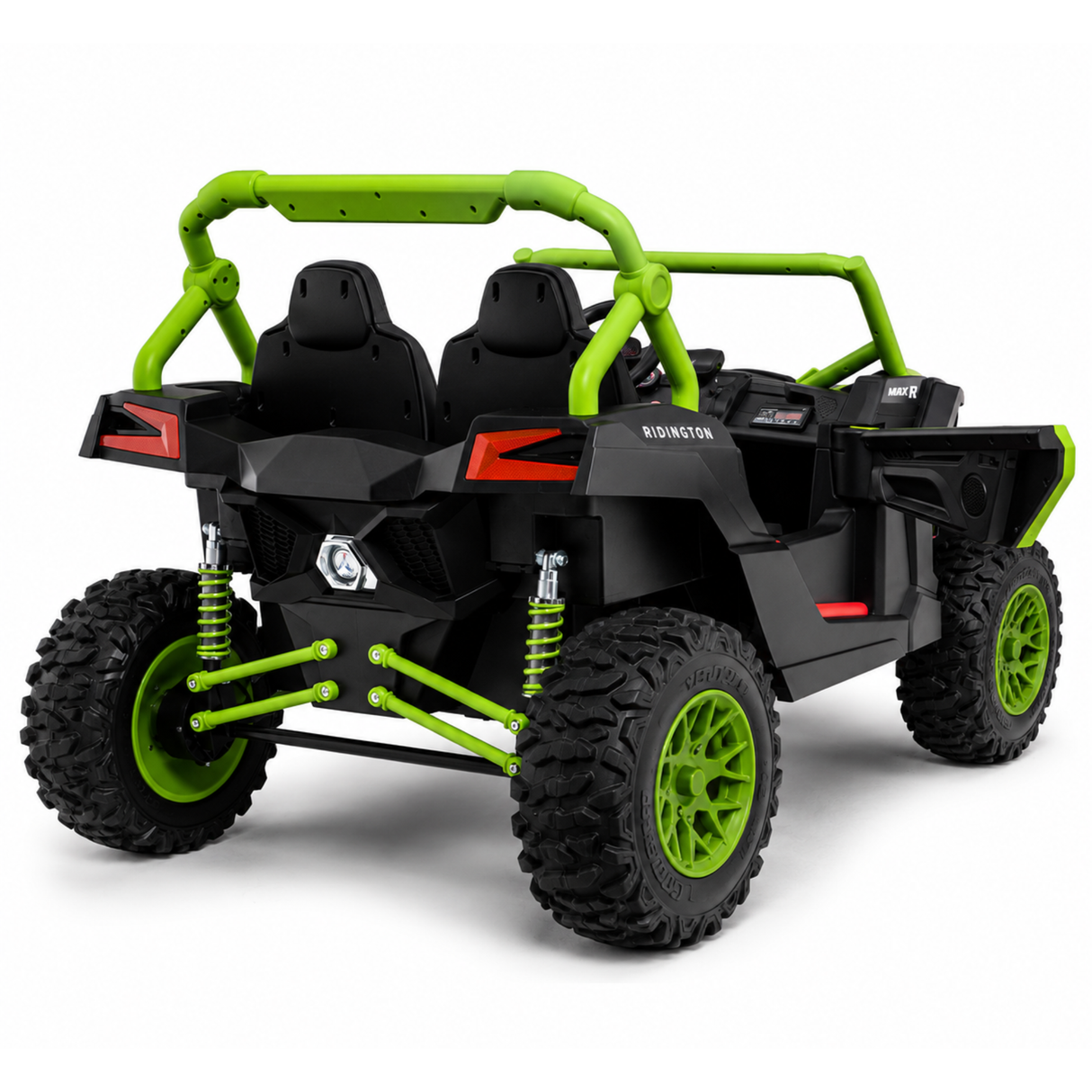 24V 2 Seater Ride On Buggy Green XXL 4x4 UTV