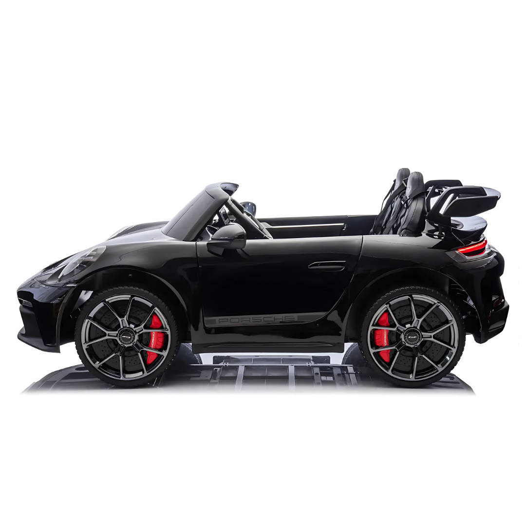 24V Porsche 911 GT3 4x4 AWD MP4 Edition 2-Seater Licensed Ride-On Car W/ Rubber Wheels, Music Player & RC