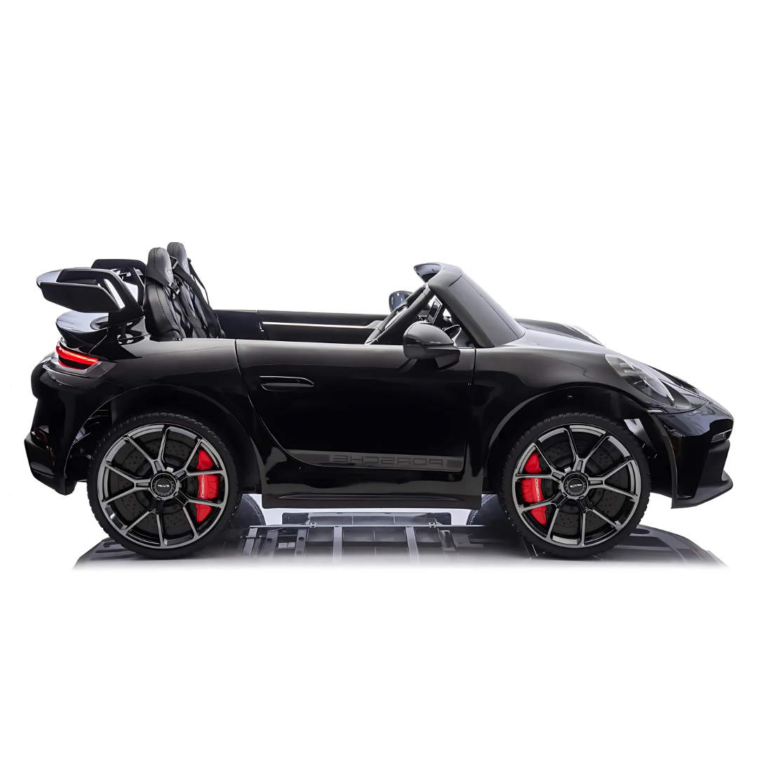 24V Porsche 911 GT3 4x4 AWD MP4 Edition 2-Seater Licensed Ride-On Car W/ Rubber Wheels, Music Player & RC
