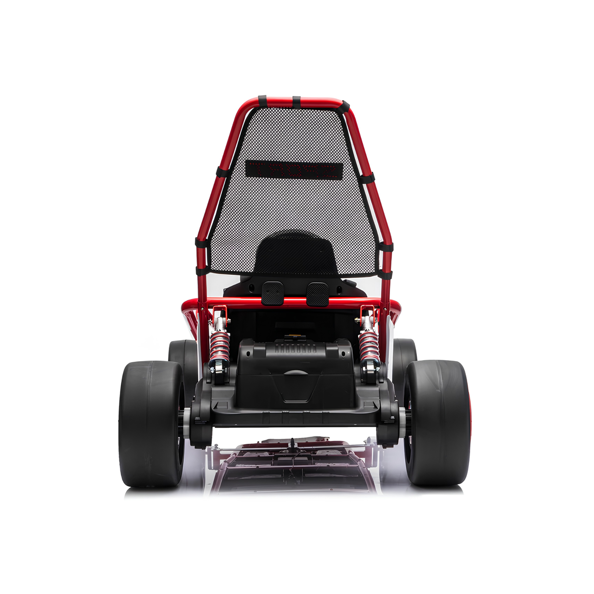 24V Phantom Sport GT Kids High Speed Electric Go Kart with Safety Harness, Lights & Music