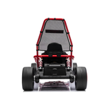 24V Phantom Sport GT Kids High Speed Electric Go Kart with Safety Harness, Lights & Music