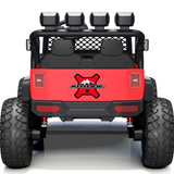24V Trail-MX 2-Seater Upgraded 4x4 AWD Ride-On Truck W/ Rubber Wheels, Music Player, Lights &  RC