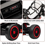 24V Pro Drift Premium Upgraded Drifting Go Kart W/ Drift Mode & Music Player