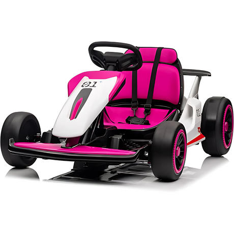 24V Pro Drift Premium Upgraded Drifting Go Kart W/ Drift Mode & Music Player