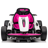 24V Pro Drift Premium Upgraded Drifting Go Kart W/ Drift Mode & Music Player