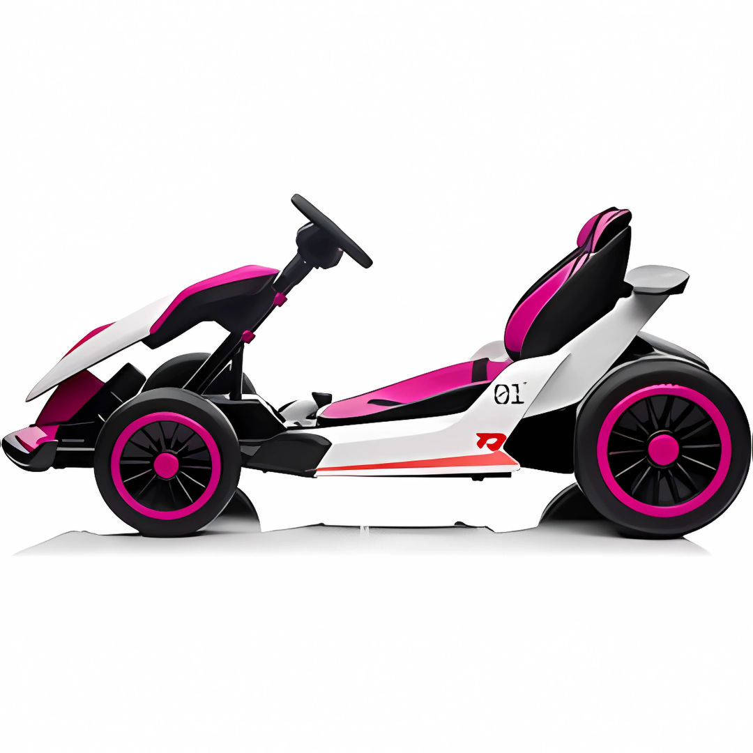 24V Pro Drift Premium Upgraded Drifting Go Kart W/ Drift Mode & Music Player
