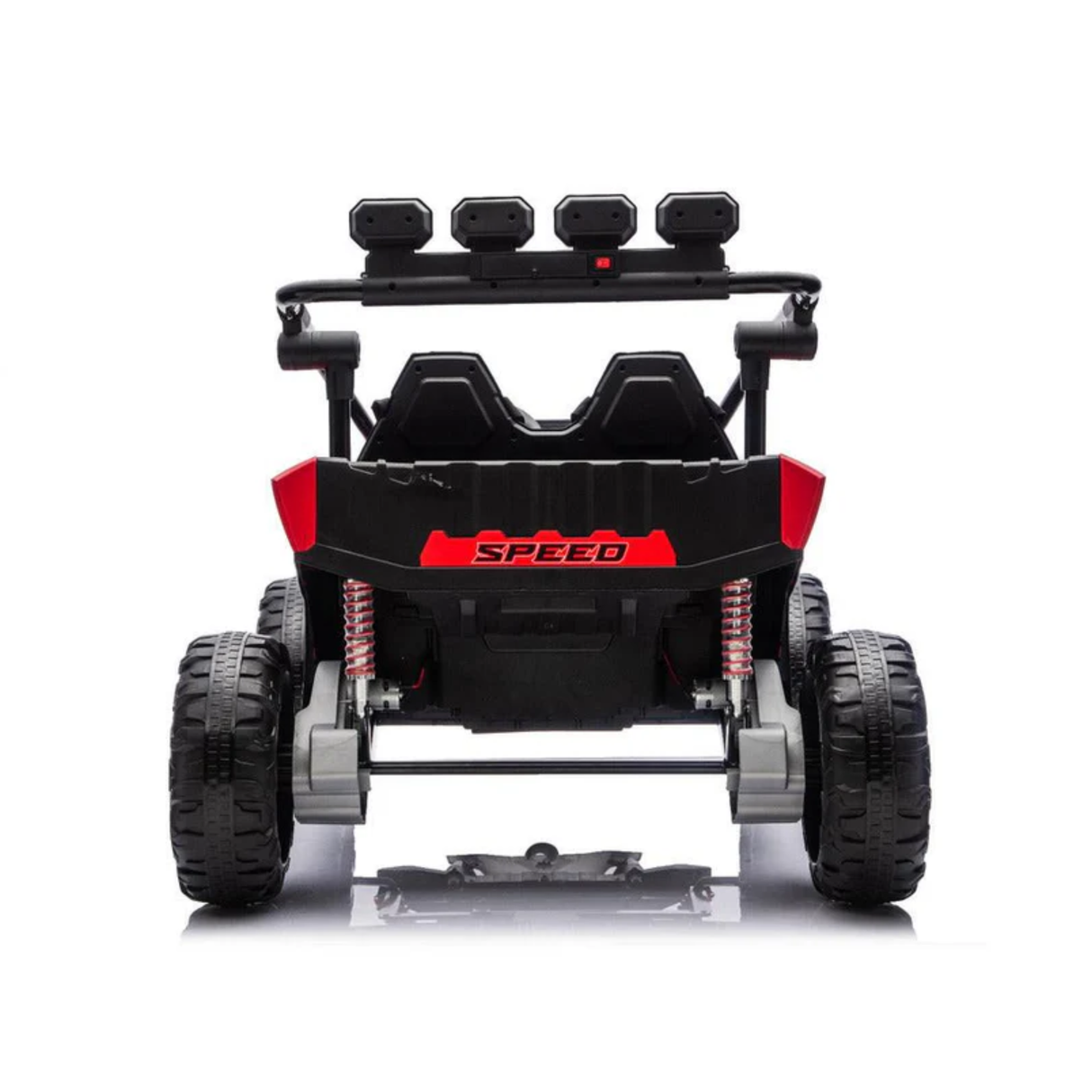 24V X-Raptor 2-Seater Kids Ride-On 4X4 UTV with EVA Rubber Wheels, Music Player & RC