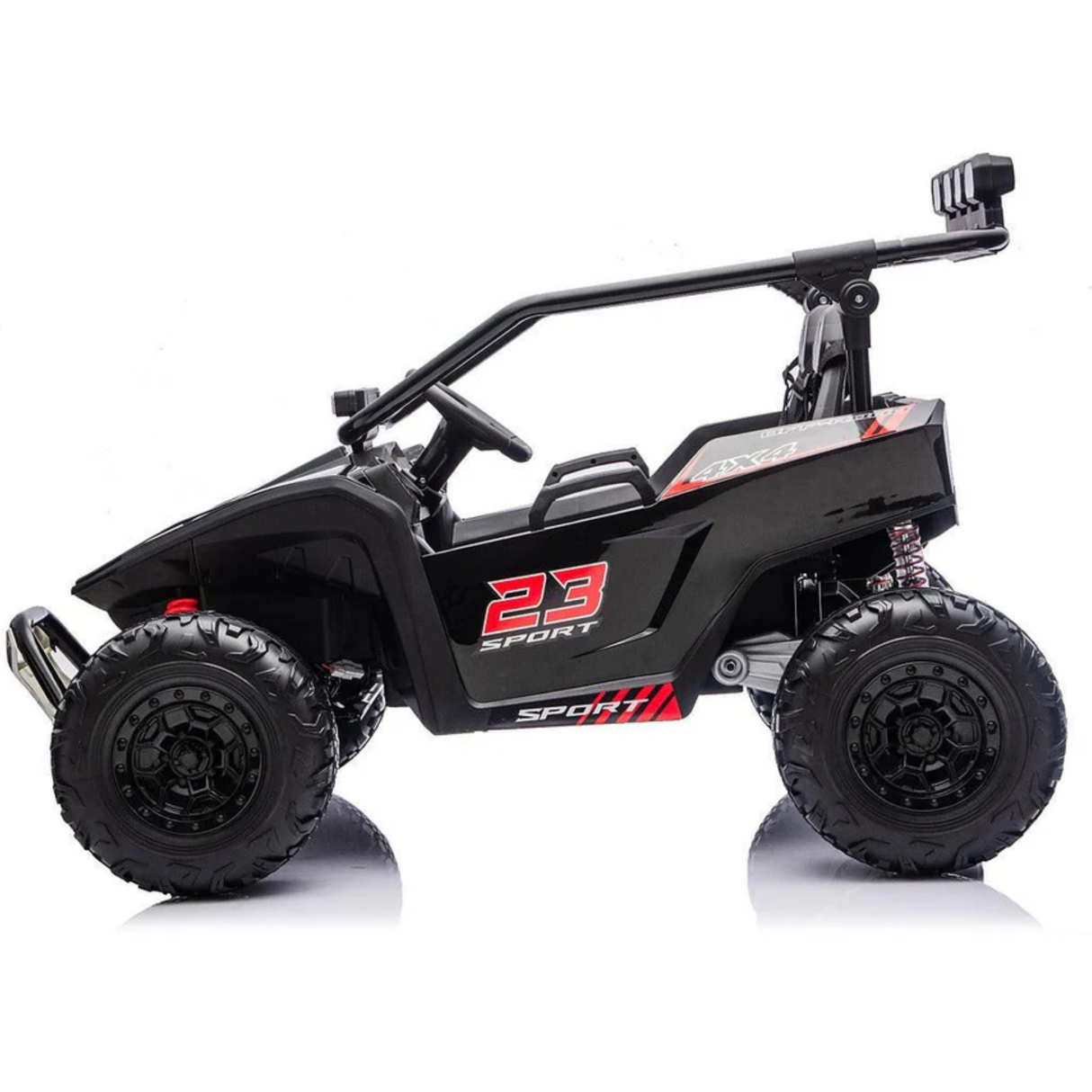 24V X-Raptor 2-Seater Kids Ride-On 4X4 UTV with EVA Rubber Wheels, Music Player & RC