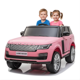 24V Range Rover HSE XL 2-Seater Ride-On SUV W/ Rubber Wheels, Music Player & RC